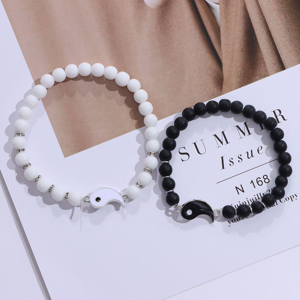 BSUNS Vòng Tay Âm Dương Thời Trang Cho Cặp Đôi