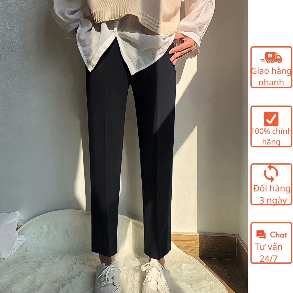 Quần Baggy Nữ Công Sở 3 Màu Siêu Hot QA09, Quần Tây Nữ Phù Hợp Mặc Đi Làm, Đi Học, Đi Chơi Cực Tiện Lợi