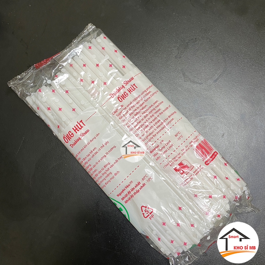 Ống hút nhựa cong-bịch 70 chiếc kho sỉ mb