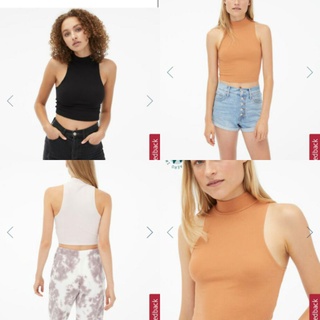 Super Soft High-Neck Tank Top