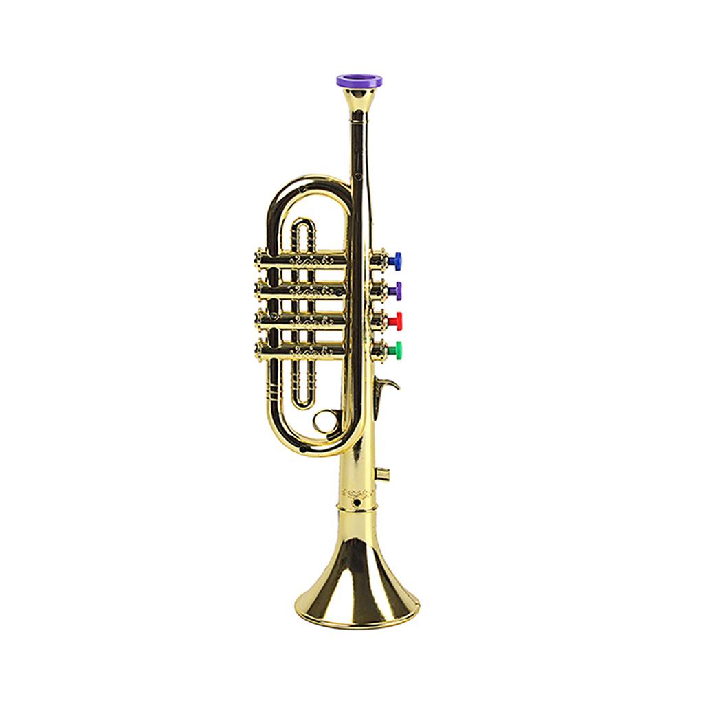 Kèn Trumpet Đồ Chơi 3 Phím An Toàn Cho Bé