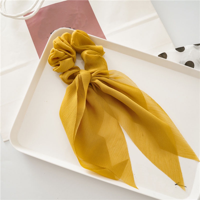 Dây Buộc Tóc Đính Nơ Xinh Xắn Cho Nữ