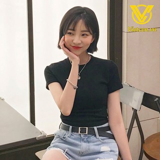 Áo croptop trơn