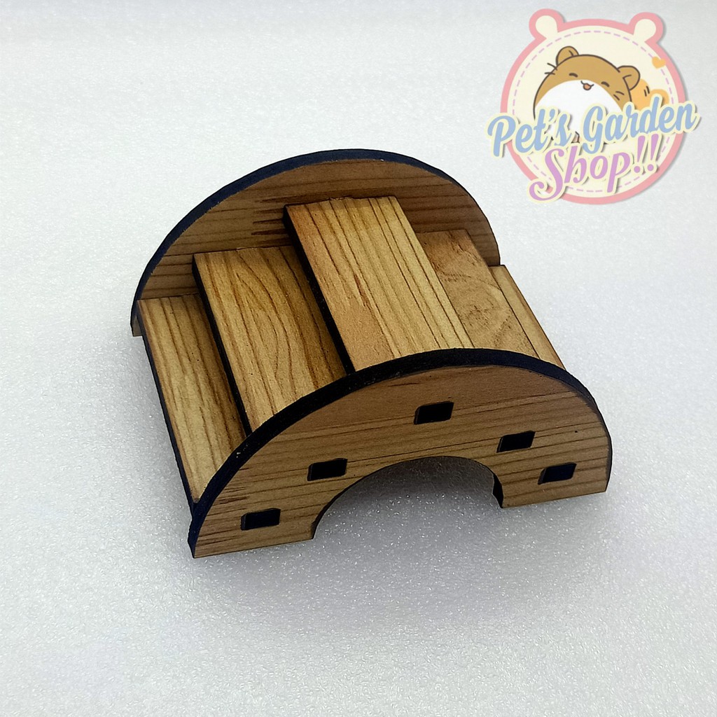 Cầu vòm gỗ lắp ráp cho hamster