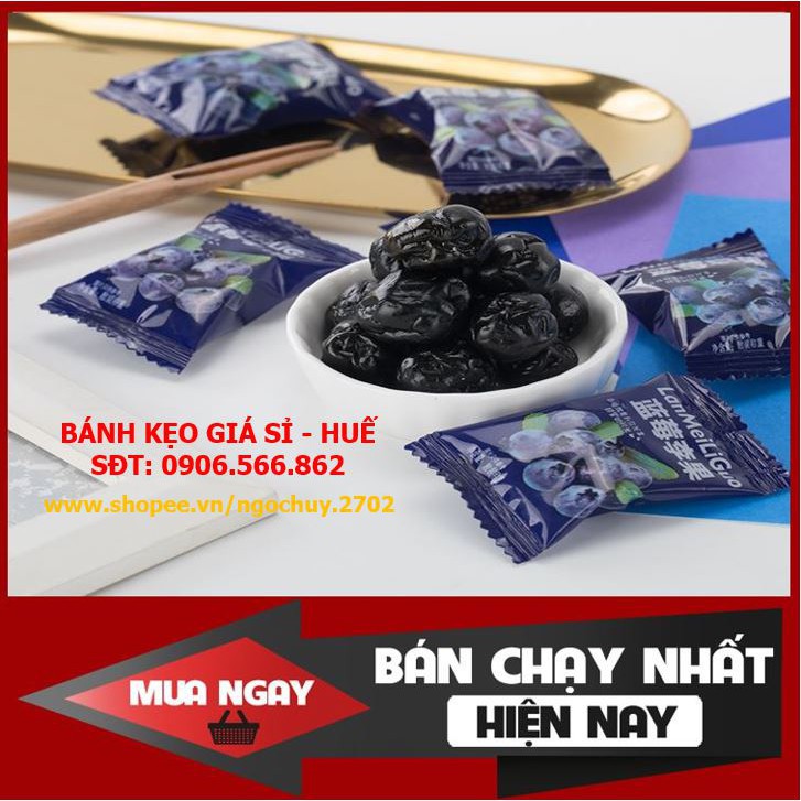 [HOT TREND] Ô mai Việt quất - Việt quất sấy khô - Blueberry LanMei LiGou - Hàng Trung nội địa Siêu ngon Siêu rẻ túi 208g