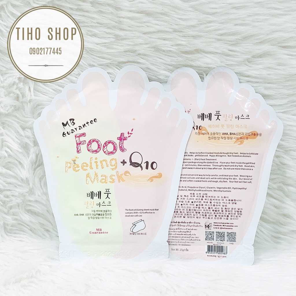 Mặt Nạ Ủ Chân MB Guarantee Baby Foot Peeling Mask Thái Lan