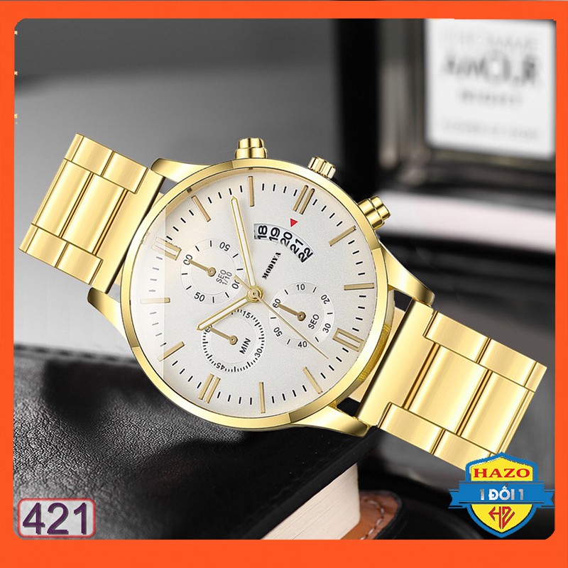 [Mã FAMARAL2 giảm 10K đơn 50K]ĐỒNG HỒ NAM MODIYA 421 DÂY KIM LOẠI THỜI TRANG CỰC ĐẸP