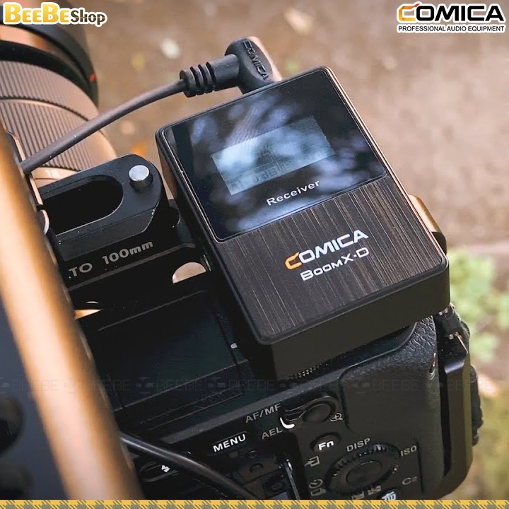 COMICA BoomX D - Micro Không Dây Chuyên Nghiệp Cho Máy Ảnh Và Điện Thoại, Sóng 2.4G