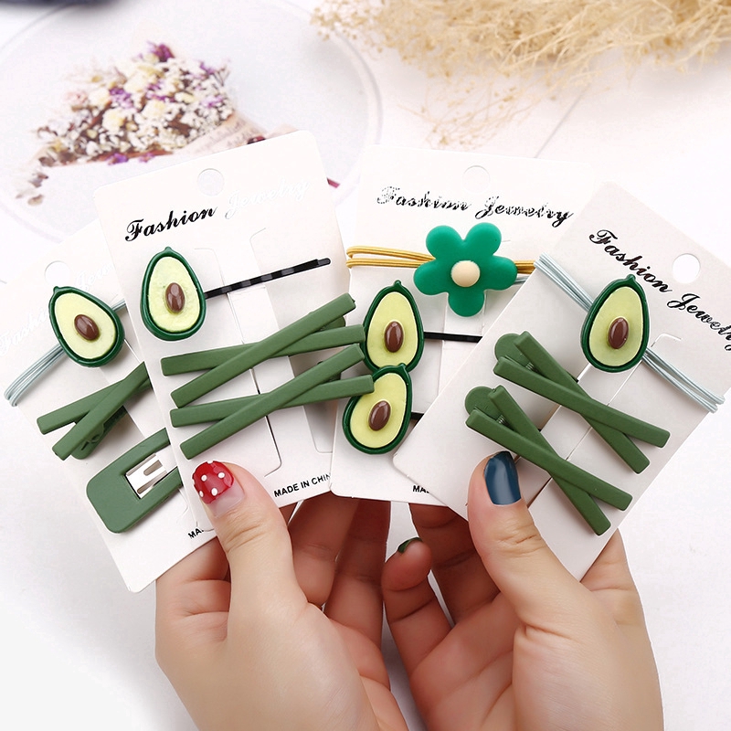Dây Buộc Tóc Hình Trái Bơ Xinh Xắn Dành Cho Nữ