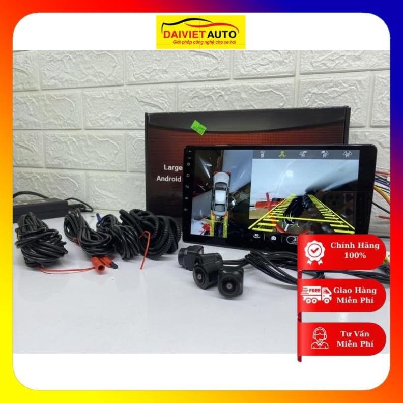 Màn liền cam 360 giá rẻ ram 3 rom-32/8 9 9inch | Đại Việt Auto