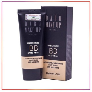 Kem nền siêu mịn kiềm dầu 5in1 bb dabo matte finish spf47 pa+++ 50ml
