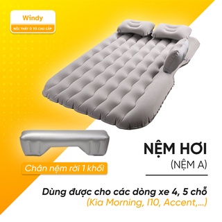 Đệm Hơi Ô Tô, Nệm Hơi Ô Tô Cao Cấp, Giường Hơi Cho Xe Ô Tô 4 Chỗ, 7 Chỗ, SUV, Nệm Hơi Xe Ô Tô Đế Rời Kèm Bơm ĐiệN