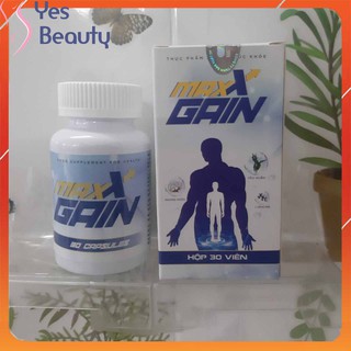 VIÊN TĂNG CÂN MAXX GAIN - Nâng Cao Thể Trạng Gia Tăng Khối Cơ Giúp Đat Cân Nặng Tối Ưu - [CHÍNH HÃNG] HỘP 30 VIÊN