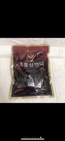 Kẹo hắc sâm nhập khẩu từ Hàn Quốc 300gr