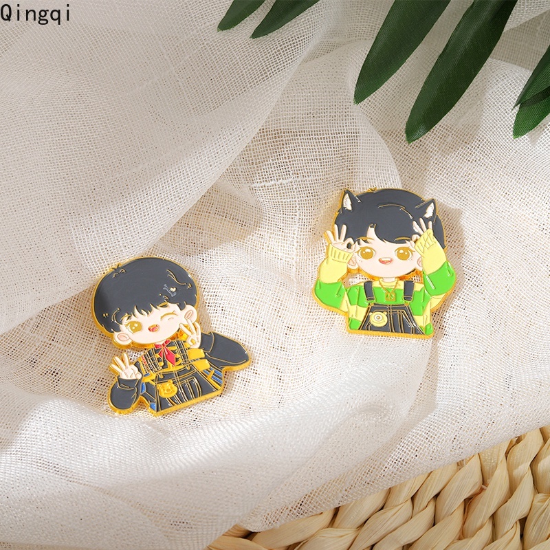 Trâm cài áo Miss Zoe hình hoạt hình nhiều màu sắc dễ thương