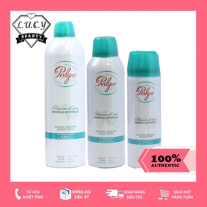 Hàng Pháp- Xịt Khoáng Perlyne Cho Da Dầu– Natural Mineral Water Spray