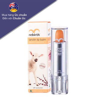 Son Dưỡng Môi Cừu Rebirth Lanolin Lip Balm  Màu Cam 3.7g