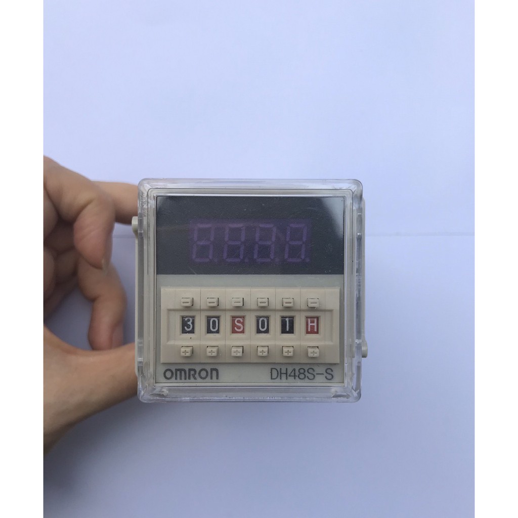 RỜ LE THỜI GIAN TIMER ĐẢO OMRON DH48S-S