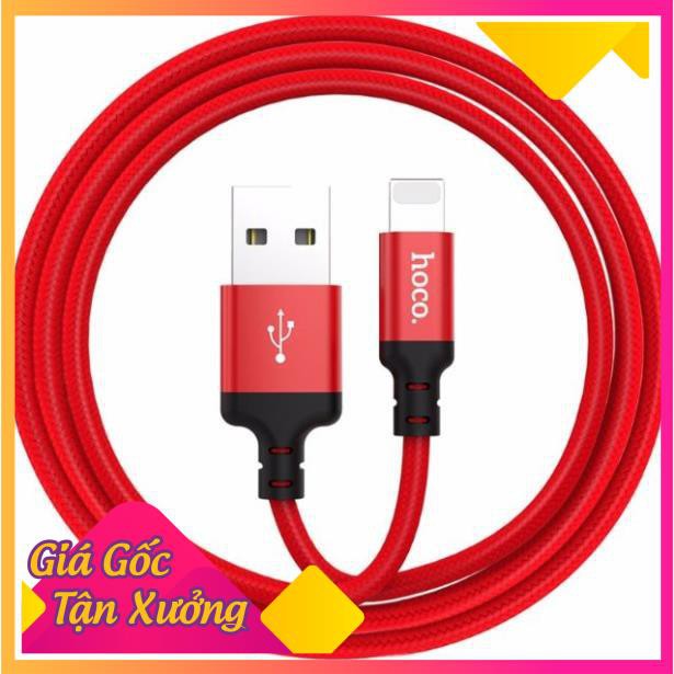 Cáp sạc nhanh Hoco X14 iphone,micro,type c(1m,2m)