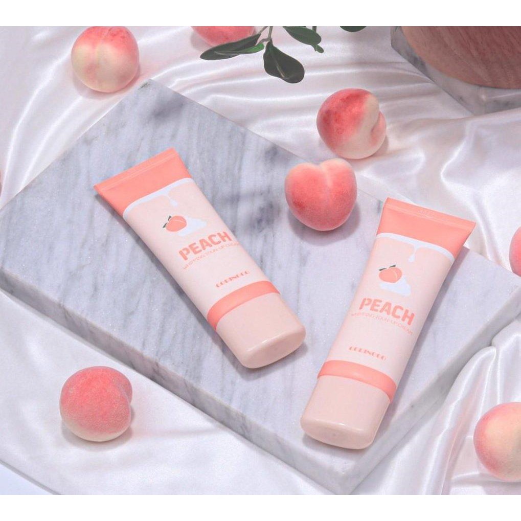 Kem Đào Dưỡng Trắng Nâng Tông Da Coringco Peach Whipping Tone Up Cream 50ml
