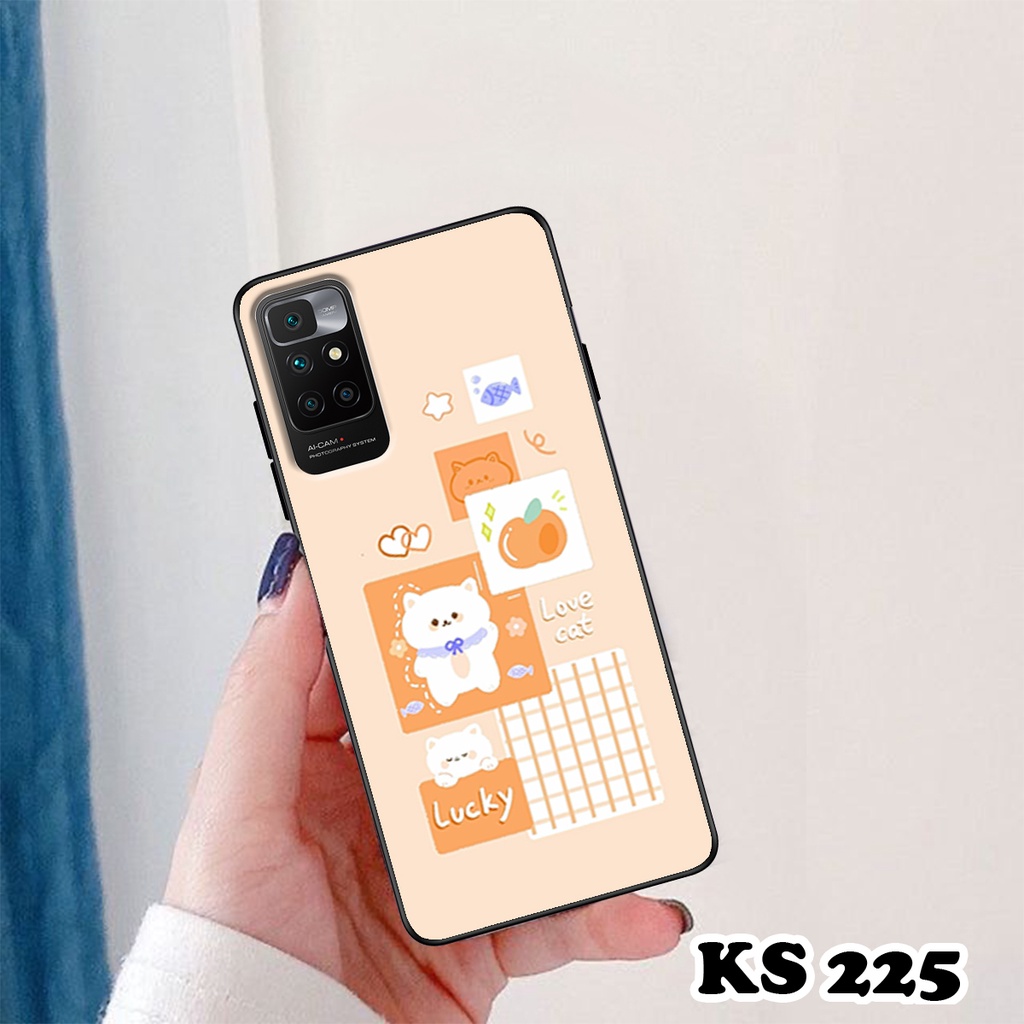 Ốp lưng Xiaomi Redmi 10 - Redmi 10A - Redmi 10C - Ốp in hình thỏ con dễ thương - Lưng nhám Viền  TPU cao cấp