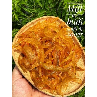 Mứt vỏ bưởi muối ớt 500gr