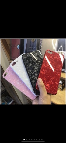 Ốp lưng mặt kính cường lực cho iphone 7 plus/8 plus