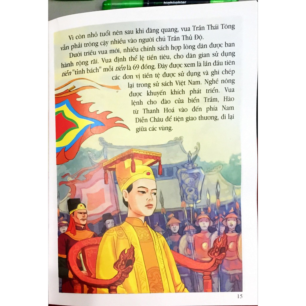 Sách -  Tranh Truyện Lịch Sử Việt Nam: Trần Thái Tông