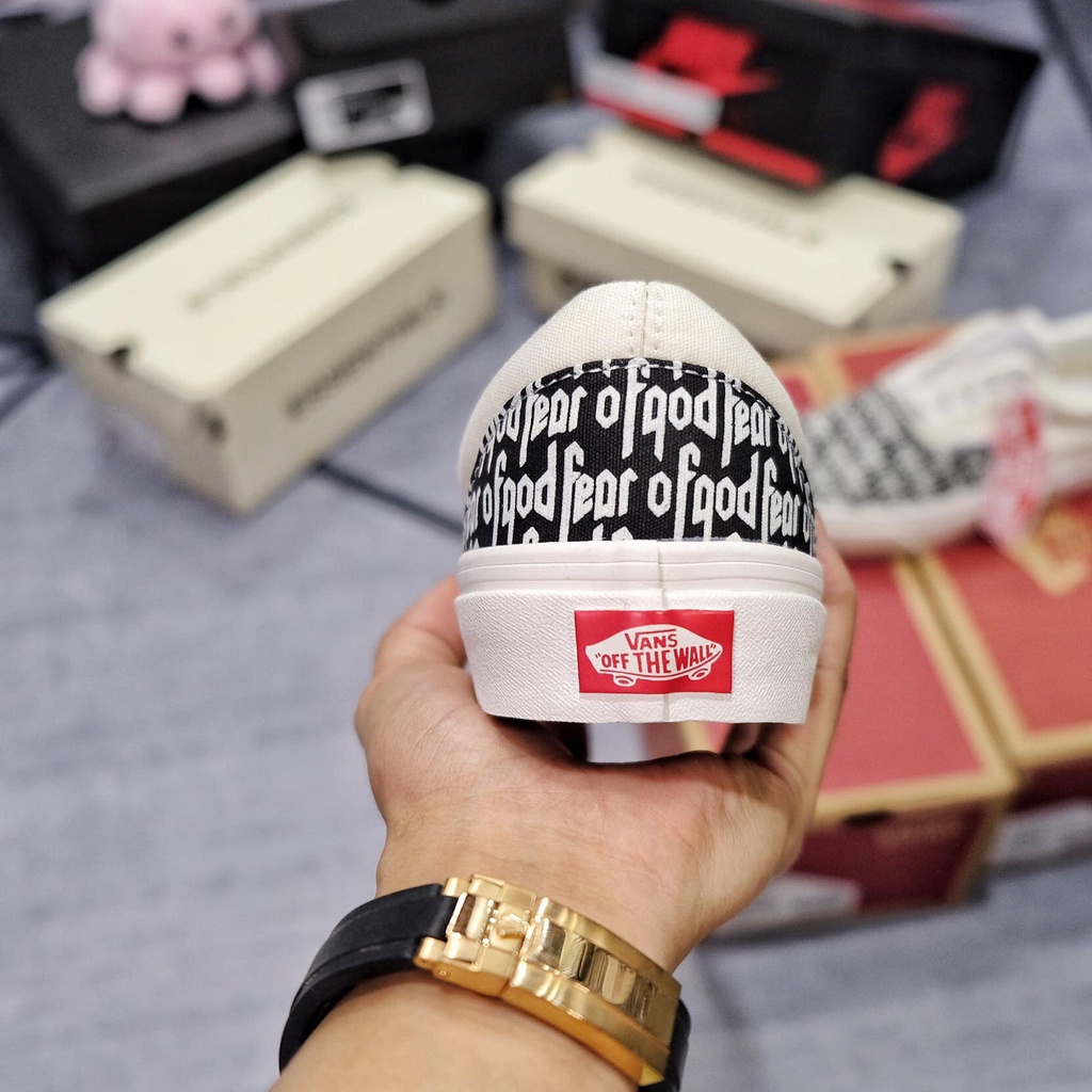 GIÀY VANS Vans x Fear Of God  11, Hàng Cao Cấp Nam Nữ Full Box Bill