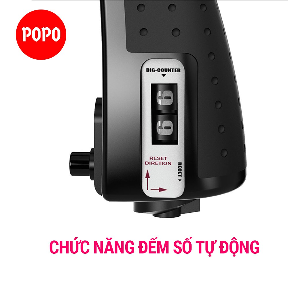 Bóp tập cơ tay YGW26 Đếm số Có Hộp, có điều chỉnh kháng cự từ 22-132LB(10-60kg) tích hợp lò xo thép không rỉ POPO