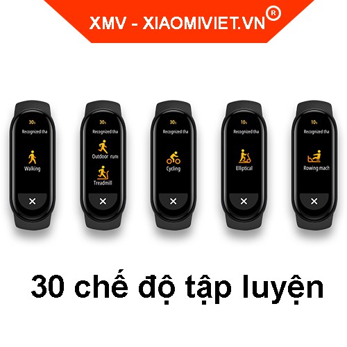 Vòng đeo tay Xiaomi Mi Band 6 - Bản quốc tế | Hàng chính hãng | BH 12 tháng