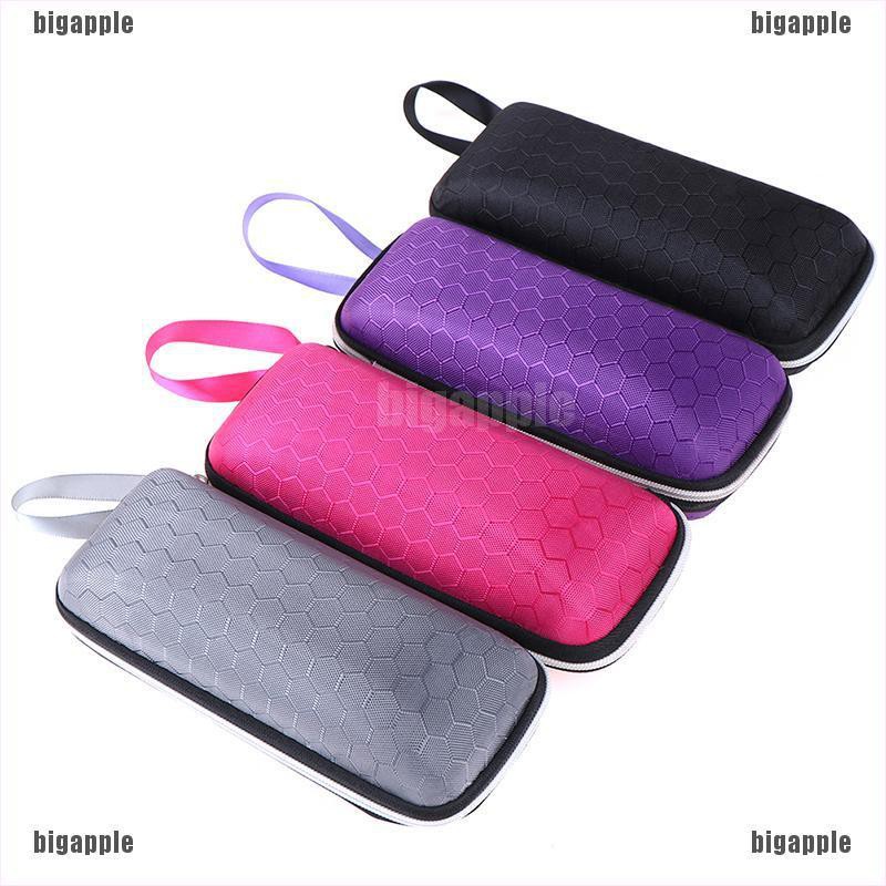 Hộp đựng kính mát phối dây kéo nhiều màu