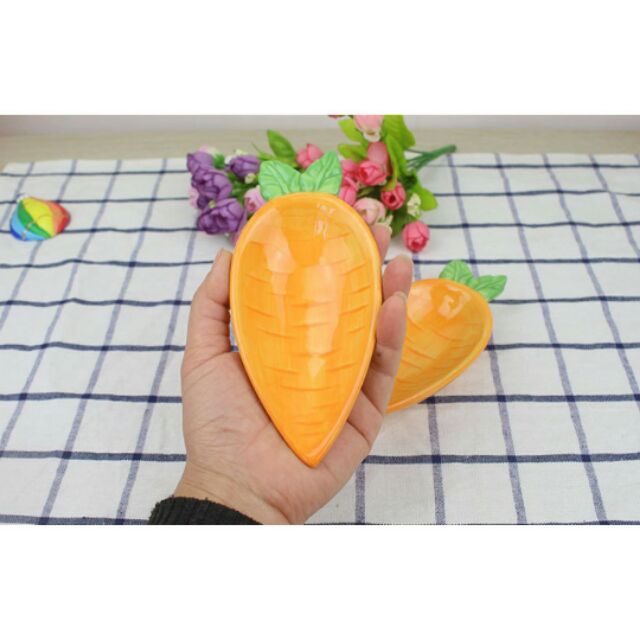 Đĩa Sứ Carot