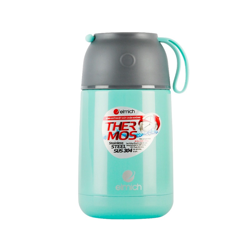 Bình ủ cháo elmich giữ nhiệt đựng thức ăn, cháo Elmich 650ml- 2355