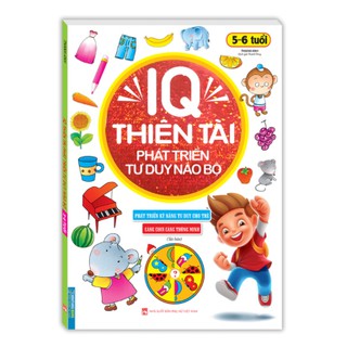 Sách - IQ thiên tài phát triển tư duy não bộ 5- 6 tuổi (tái bản)