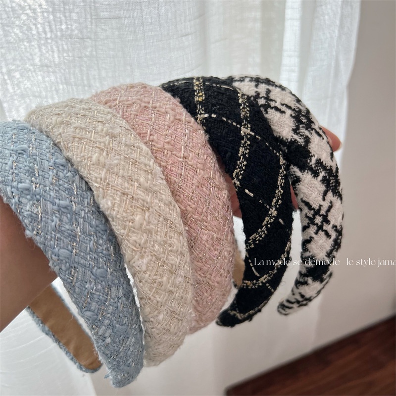 Băng Đô Cài Tóc Bằng Xốp Cỡ Nhỏ Phong Cách Hàn Quốc Cổ Điển Thời Trang Mới