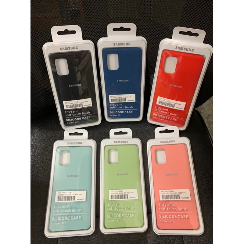 Ốp lưng Samsung Galaxy a71 Silicon cover chống bẩn