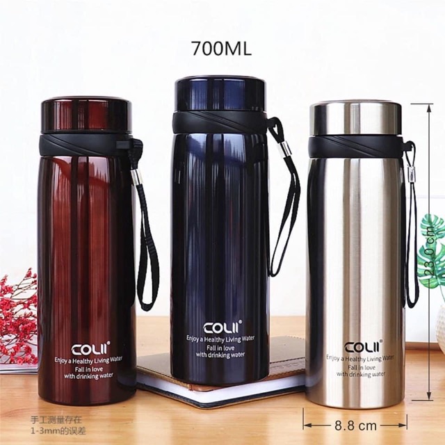 FREESHIP ĐƠN 50K_Bình giữ nhiệt inox Coli cao cấp 700ml