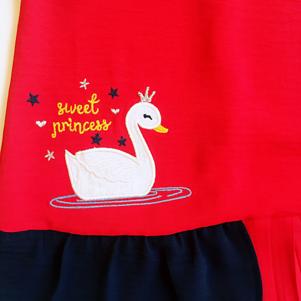 Đầm thiên nga xếp ly Babybean | BigBuy360 - bigbuy360.vn