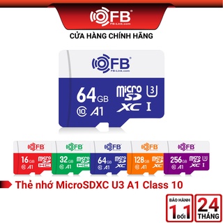 Thẻ nhớ microsdhc 64gb fb-link uhs-i up to 100mb/s u3 class 10