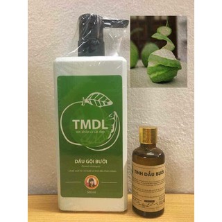 COMBO DẦU GỘI BƯỞI - TINH DẦU BƯỞI