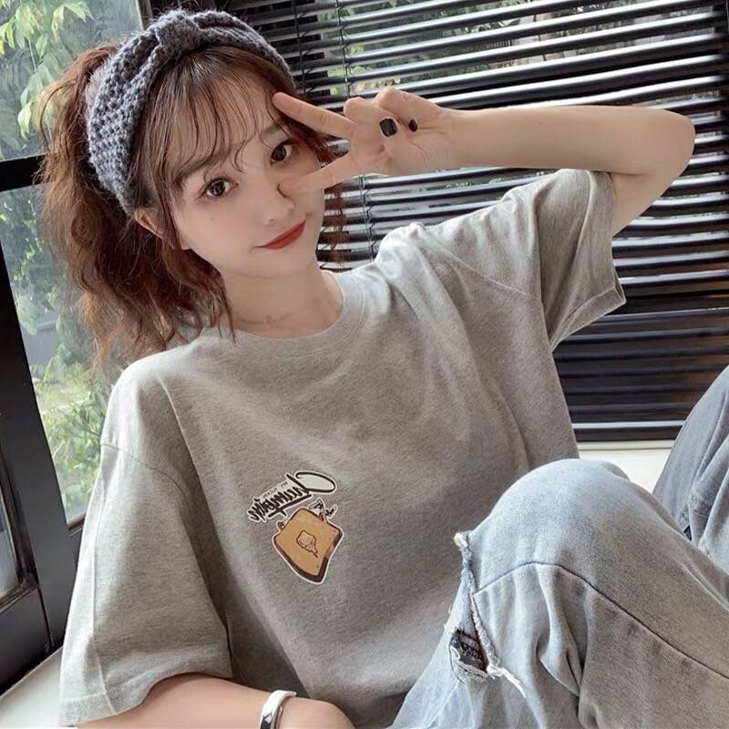 2021 Fashion Clothing short sleeve t shirt Women loose neck round large size blouse clothes