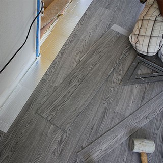 Sàn nhựa giả gỗ - 20 tấm ghi xám