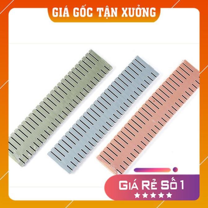 Bộ Thanh Chia Ngăn Tủ DIN SHOP Set 4 Thanh Chia Ngăn Kéo Tủ Có Thể Điều Chỉnh Giúp Đồ Bếp, Đồ Trang Điểm, Quần Áo Lót