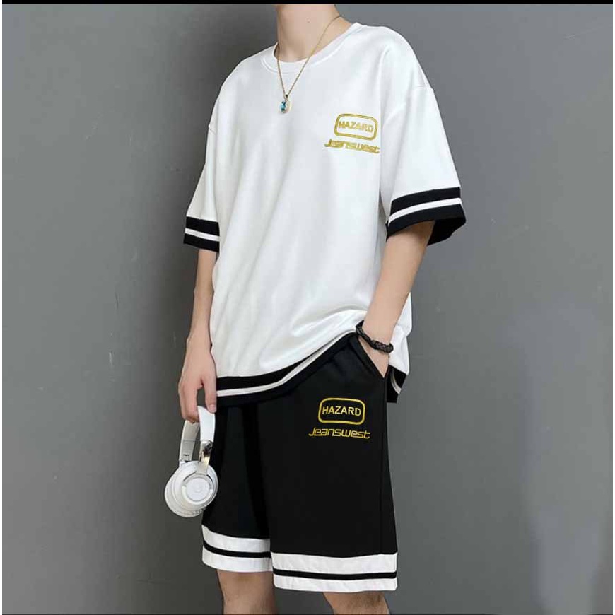 Bộ thể thao nam hè bộ nam hè chất thun 4c cao cấp 2 màu