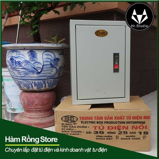 Vỏ tủ điện công nghiệp EMD 35x25x15 sơn tĩnh điện
