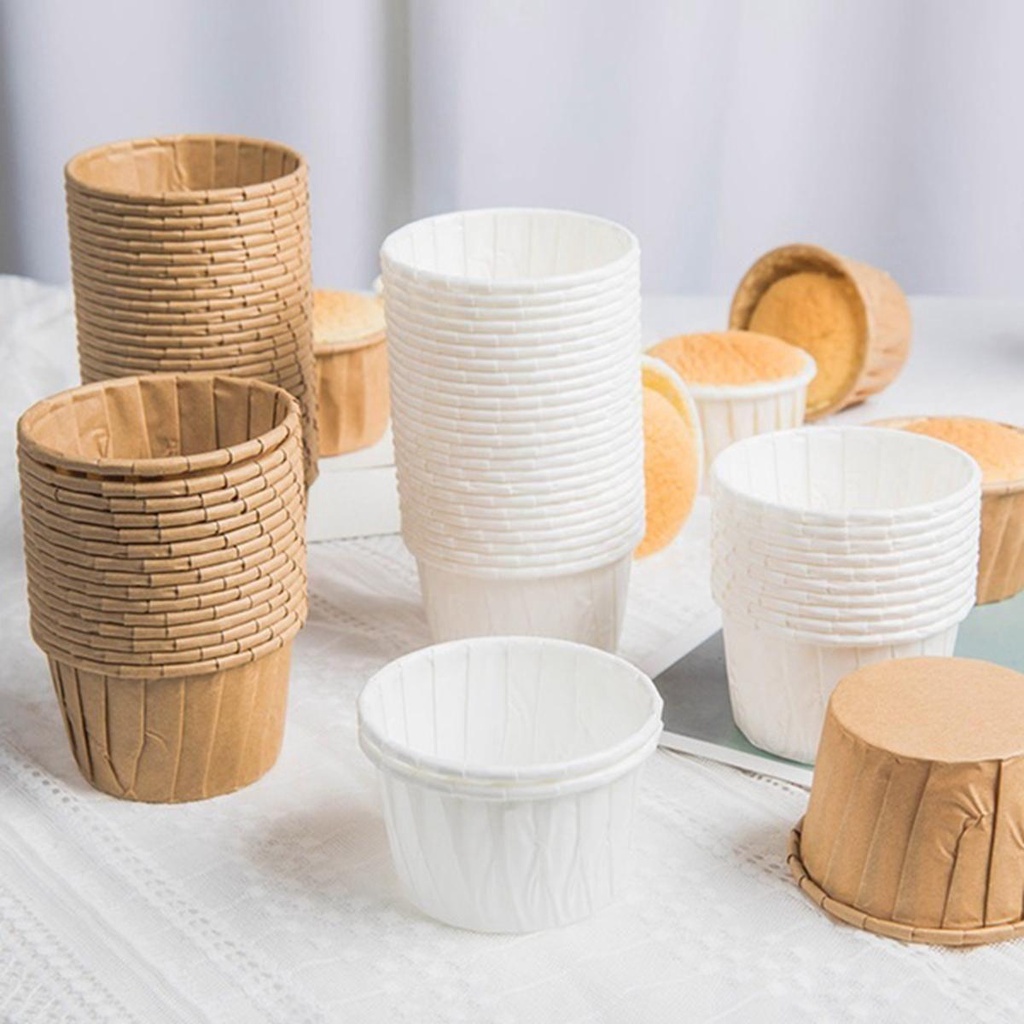 Cốc Giấy Làm Bánh Cupcake Tiện Dụng