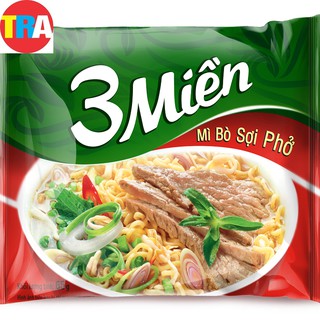 30 goi Mì 3 Miền Bò Sợi Phở 65g