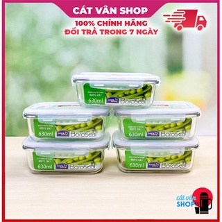Hộp thủy tinh chịu nhiệt lock&lock llg428 630ml