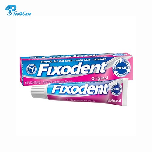 [CHÍNH HÃNG MỸ] Keo Dán Hàm Răng Giả Fixodent 68g